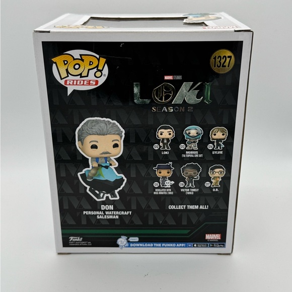 Funko Pop! Rides Marvel Loki Season 2 Don Personal Watercraft Salesman #1327 - Picture 3 of 6